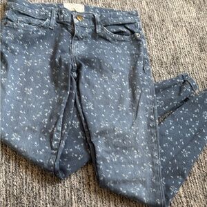 Current/Elliott Denim with Floral Accents
